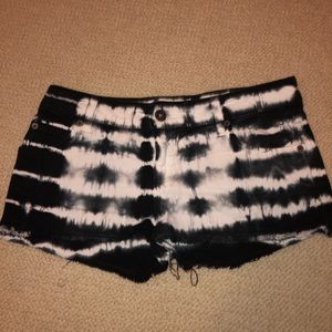 Carmar denim size 25 tye dye shorts